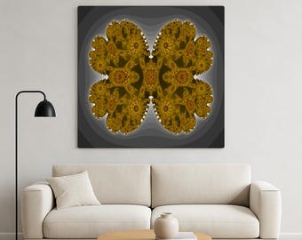 Fractal Pareidolia 2 – Gesichter im Unendlichen- Fine Art Poster