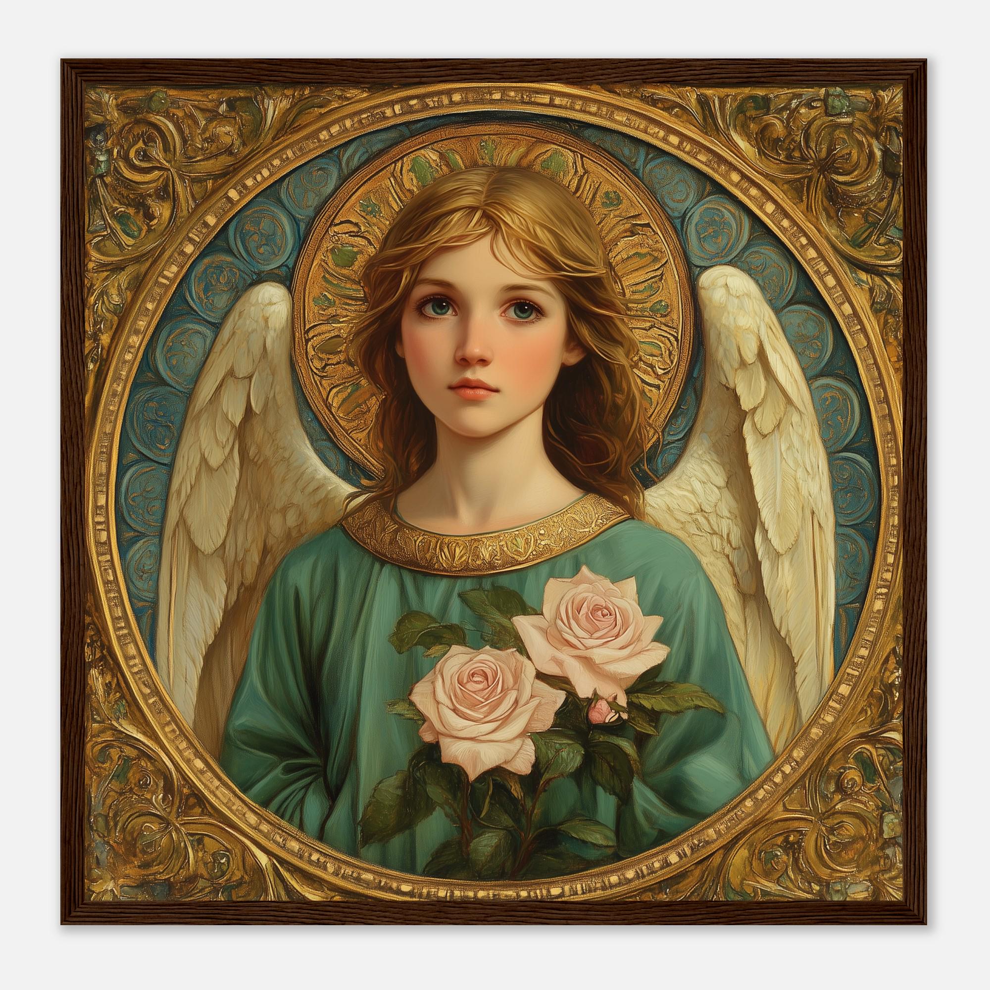 Archangel Haniel (#4) Wood Framed Art - Spiritual Wall Decor - Etsy