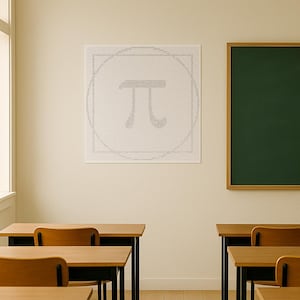 L'impossibile quadratura del cerchio - Poster classico su carta opaca