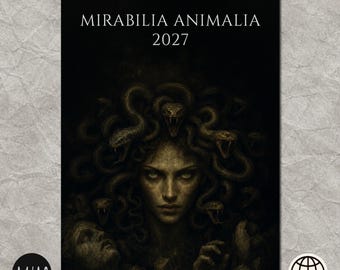 Mirabilia Animalia 2027 – Fearsome Mythical Creatures Calendar  (A4/A3 English)