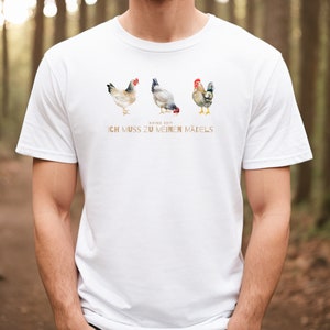 Chicken Shirt, Farmer Gift, Chicken T-Shirt, Farmer's Wife Gift, Rooster T-Shirt, Farmer's Wife T-Shirt, Farmer T-Shirt, Chicken Shirt, Chicken T-Shirt White