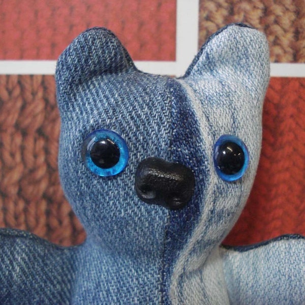 Baby Bear - Two Tone Denim and Light Blue Eyes