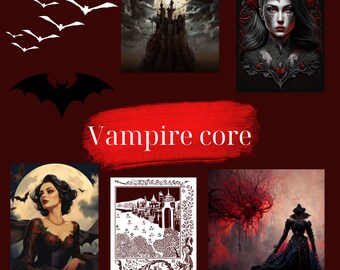 Boîte mystère Cœur de vampire | Boîte mystère | Vêtements femme vampire | Style vampire