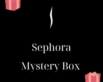 Sephora mystery box | Makeup cosmetics and skin care products | Famous brands | Woman’s gift