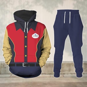 Cast Member Toy Story Cosplay Hoodie, Halloween Costume for Men, Pixar Park Outfit, Toy Story Costume Jogger