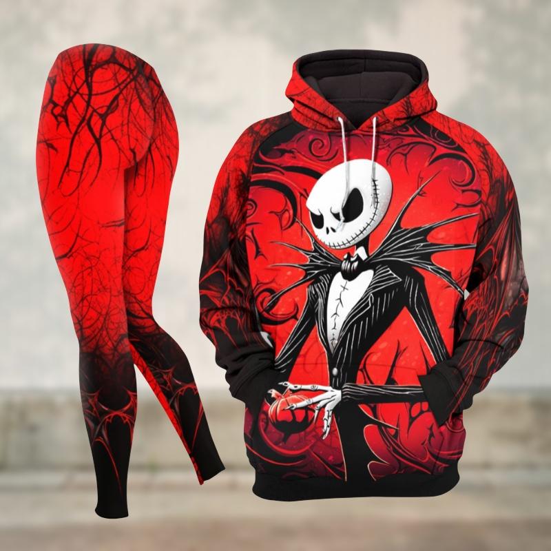 Sweat à Capuche Homme Spooktober - Motif Squelette Trompette 'Doot' Meme Halloween - Noir - 100% Coton - Neuf Étiqueté