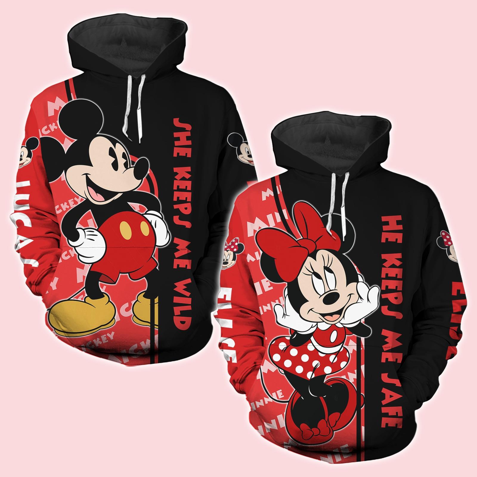 She keeps me safe she keeps me wild hoodies cheap