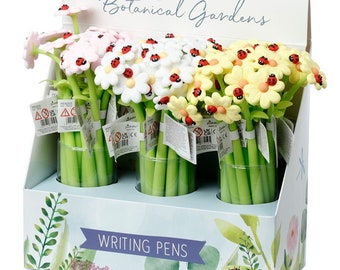 Botanical Gardens Ladybird Flower Fine Tip Pen