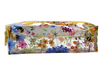 Nectar Meadows Clear Pencil Case