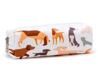 Barks Dog Canvas Pencil Case