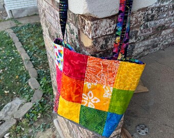 The Patchwork tote - large tote.