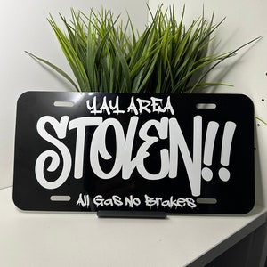 Simple Custom license Plates