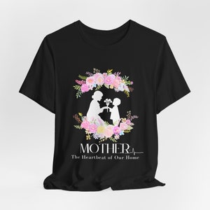 Mother T-Shirt Quote T-Shirt Gift for Her Gifts for Mama Mother's Day Gift Short Sleeve Tee Bild 4
