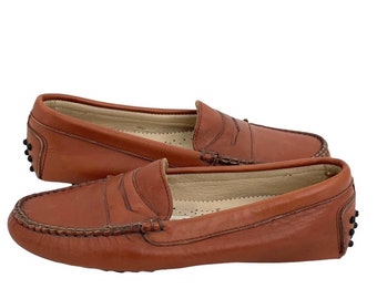 moccasins cognac