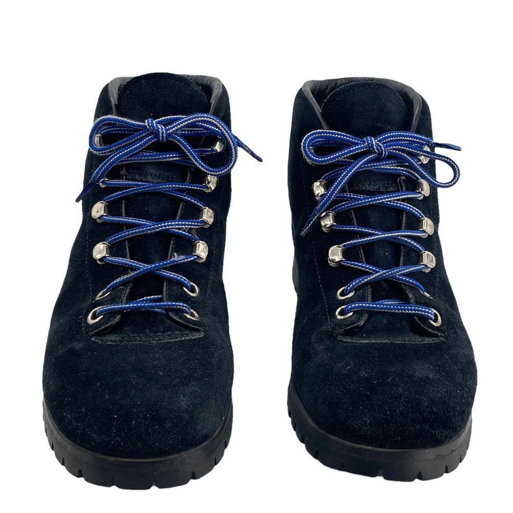 Vintage Hiking Boots the Alps Fabiano Lace up Suede Leather Etsy