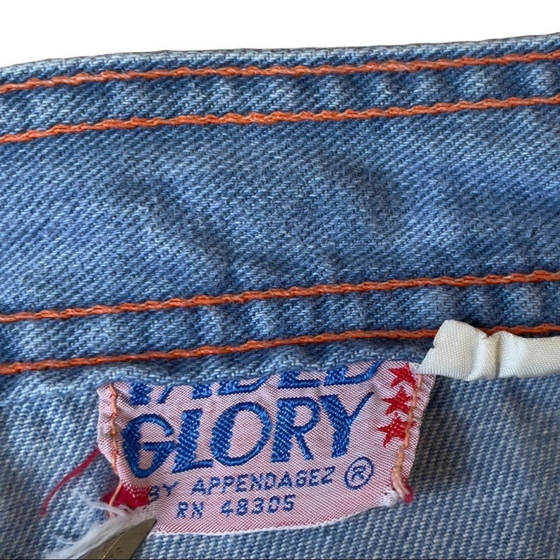 RARE 70s Bell Bottom Jeans Faded Glory High Waisted Wide - Etsy