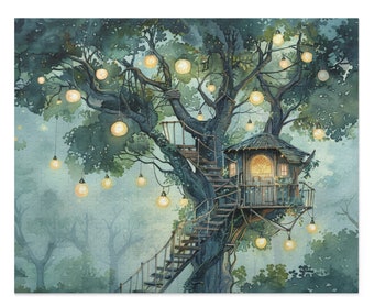 Whimsy Treehouse Retreat Puzzle