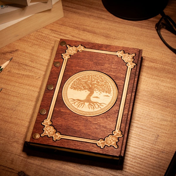 Wooden Notebook is the Best Gift that is Natural and High Quality for you.