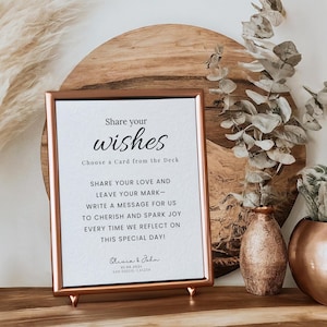 Playing Cards Guest Sign. Please Sign Our Guestbook. Editable Sign Template. Pick A Card Any Card. Custom Wedding Playing Card Sign