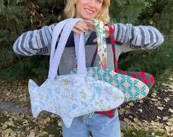 The Quilted Fish Bag Sewing Pattern