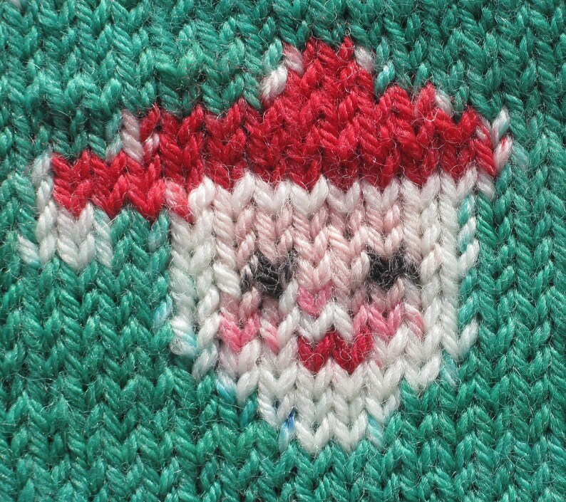 Preorder Hand Painted self patterning Christmas sock yarn Etsy