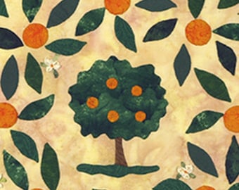 Orange Grove Applique quilt pattern