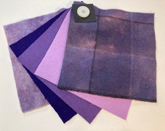 wool charm squares