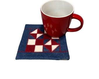 Americana Mug Rug pattern