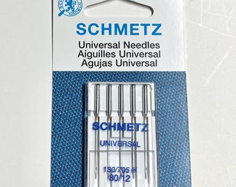 Schmetz sewing machine needles size 80/12