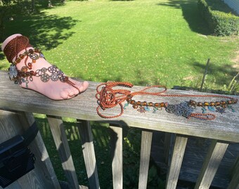 Steampunk Style Grounding Sandals
