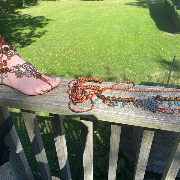 Steampunk Style Grounding Sandals