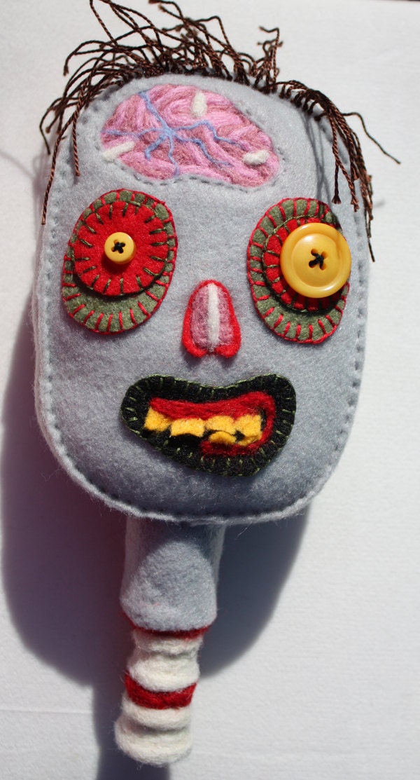 Plush Zombie Tim The Enchanting Etsy Plush Zombie Tim The Enchanting Etsy