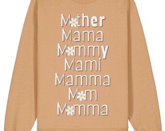 Happy Mother Mama Mom Mommy Mami Mum Momma Day Gift for Her Ideas Felpa Giacca