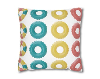 Pool Rings Cushion Cover