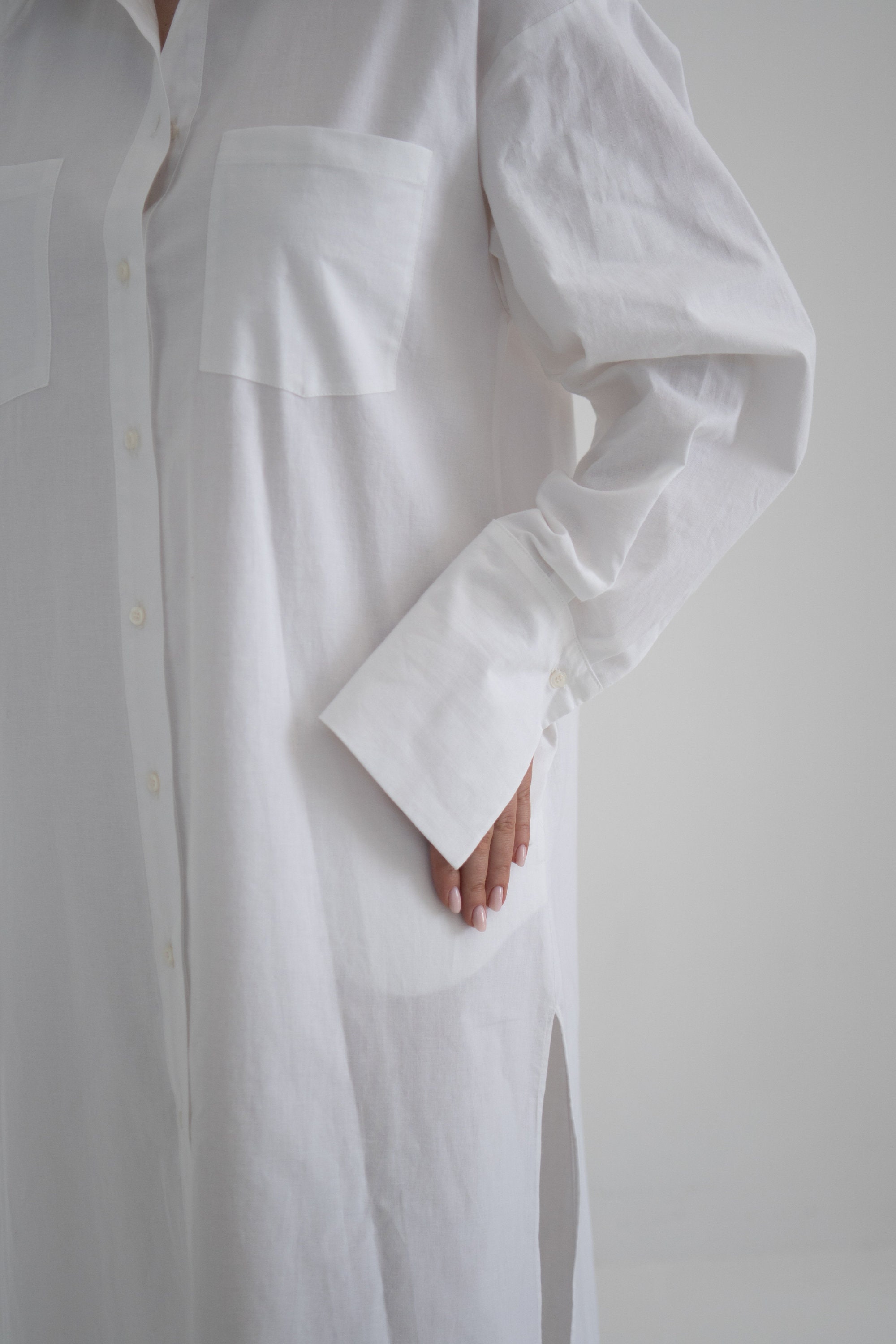 Grove Maxi Dress | Oversized Cotton-Linen for Summer
