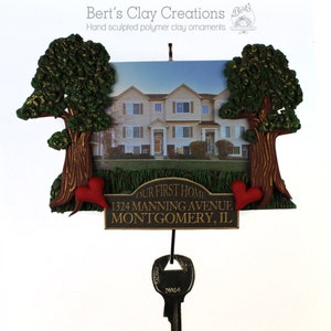 Personalized Home Ornament - New Home Ornament - Housewarming Gifts - Our New Home Ornament - Real Estate Agent Gifts
