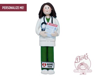 Personalized Physician Assistant Ornament – Nurse Practitioner - Male or Female – Custom PA Gift – Graduation or Appreciation Keepsake