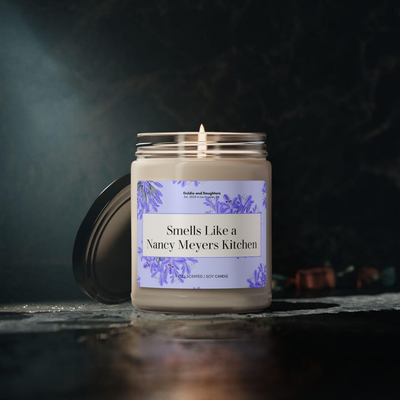 Smells Like a Nancy Meyers Kitchen Natural Soy Candle Etsy