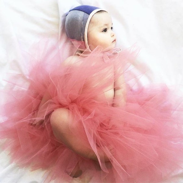 A V I E tutu 6-24months.CUSTOM COLOR tutu, Flower Girl tutu, Baby tutu, Custom Girls tutu, Birthday tutus, Weddi