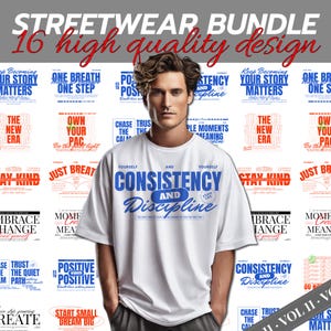 Typography Designs | Typography | Typography Streetwear Design | Streetwear Shirt | Graphics Shirt | DTF | DTG | Designs Bundle | T-Shirt