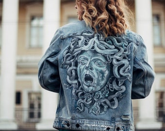 Unique Hand-Painted Denim Jackets: Elevate Your Style with Wearable Art