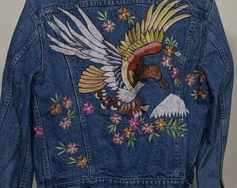 Unique Hand-Painted Denim Jackets: Elevate Your Style with Wearable Art