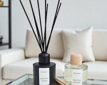 Difusor de varillas de aromaterapia: Colección Tranquil, fragancia para el hogar, 100 ml