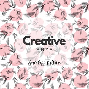 Pink Minimalist seamless pattern 300 DPI PNG Instant Download Digital paper Vinyl Fabric Surface design sublimation File