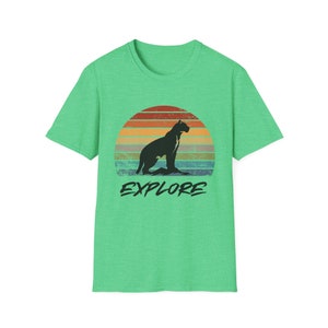 Mountain lion themed shirt, shirt for outdoorsman, great shirt for kitty lovers, mountain lions Unisex Softstyle T-Shirt