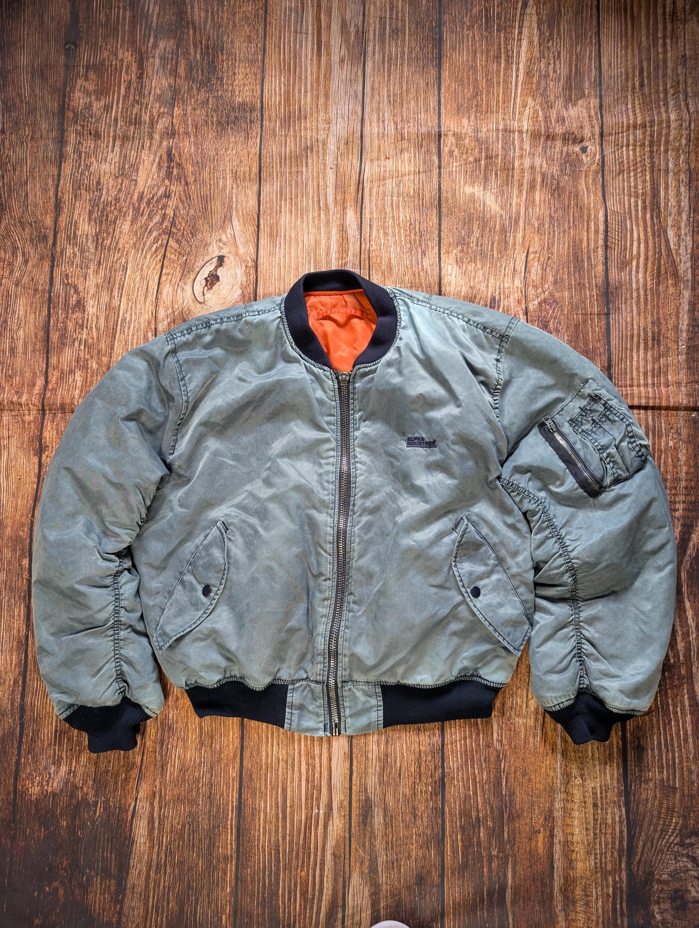 ジャケット・アウター 00s archive Ma-1 military flight jacket Vintage USAF Jacket, Flyers Man Intermediate, MA-1 Size