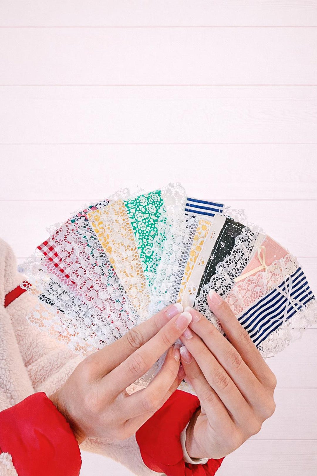 Bible Bookmark Trio - Set of 3 With Lace, Fabric, Ribbon and Cuteness ...