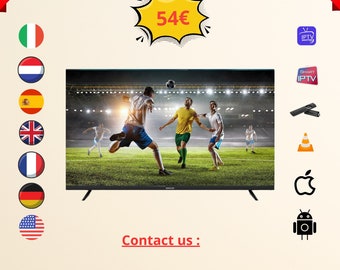 12 maanden iptv-abonnement, iptv-abonnement, iptv-lijst, iptv-schema, iptv m3u-afspeellijst, fichier m3u, ip tv kopen, iptv abbo kopen