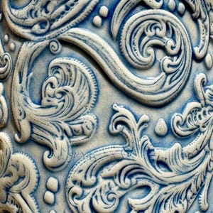 Pottery Roller - 3.75" Spiral Filigree