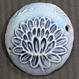 Pottery Roller - 3.75" Vintage Flowers